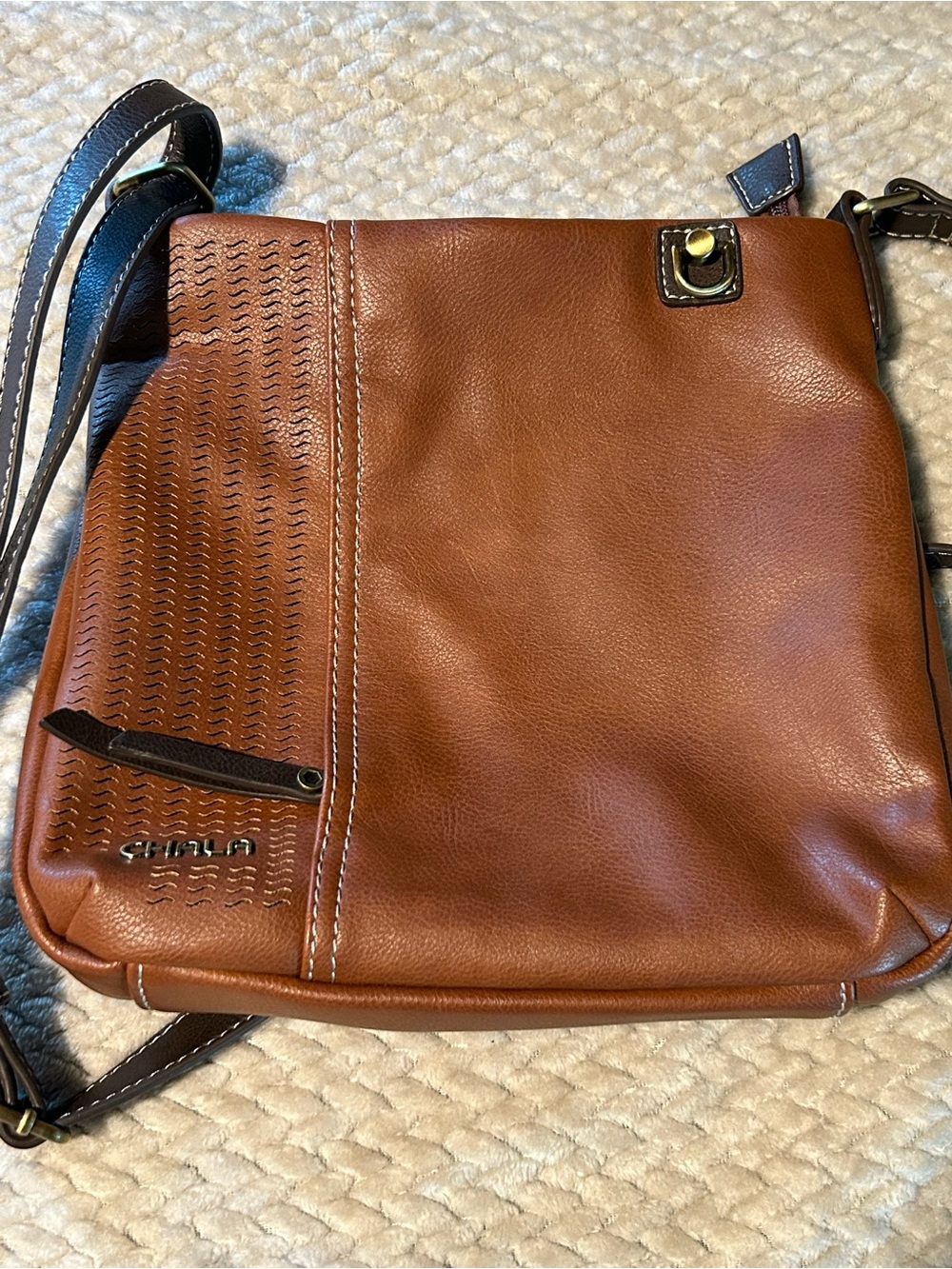 Chala Laser CutCrossbody Bag